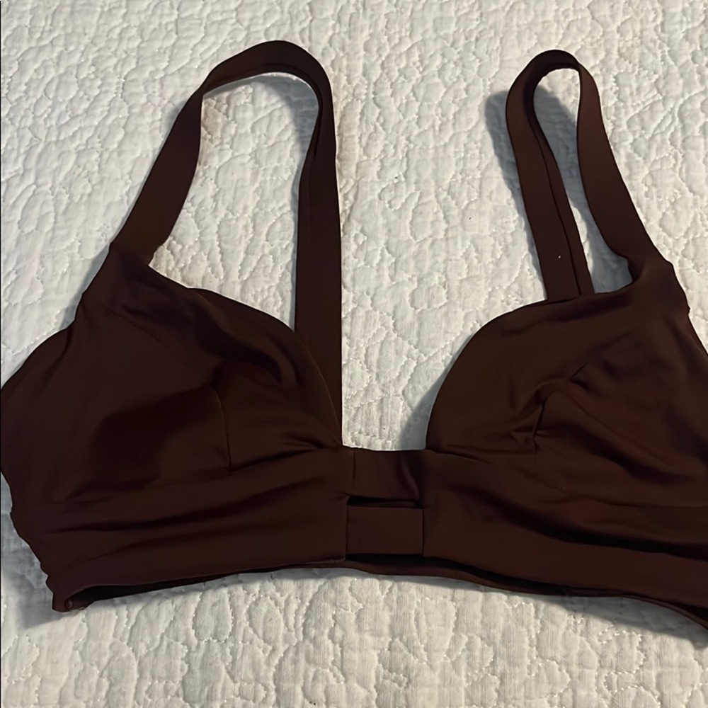 Vitamin A Brown Minimalist Bra